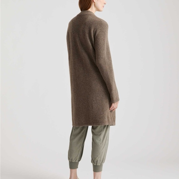 Quince Superfine Merino Wool Sweater Coat XL New With Tags - Picture 2 of 3